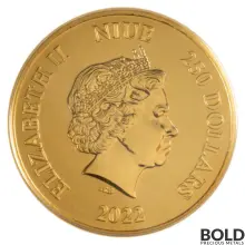 2022 Gold 1 oz Niue Star Wars: Darth Vader BU