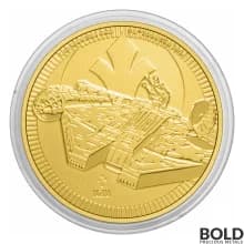 2021 Niue Star Wars Millennium Falcon 1 oz Gold BU