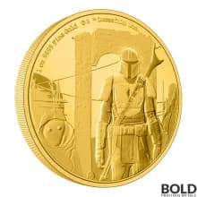2021 Niue Mandalorian Classic: Mando 1 oz Gold Proof