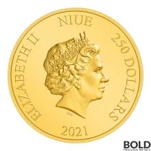 2021 Niue Mandalorian Classic: Mando 1 oz Gold Proof