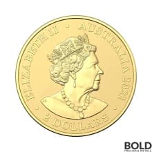 2021 Australia Mini Money: Koala 1/2 gram Gold Frosted Coin