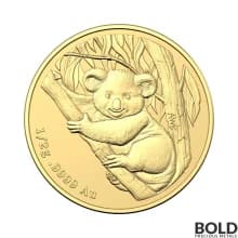 2021 Australia Mini Money: Koala 1/2 gram Gold Frosted Coin