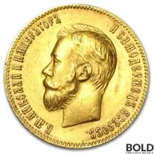 Gold World Russian 10 Rouble