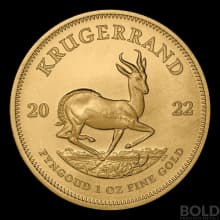 2022 Gold South Africa Krugerrand BU - 1 oz