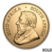 Gold South Africa Krugerrand *Random Date* - 1/4 oz