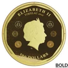 2022 Gold Tokelau Vivat Humanitas 1 oz Prooflike