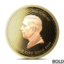 2024 1/10 oz Tokelau Chronos Gold Coin (Prooflike)