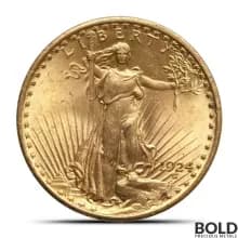 $20 Saint Gaudens Gold Coin (BU)