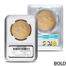 $20 Saint Gaudens Gold Coin (MS66, NGC or PCGS)