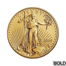2022 American Gold Eagle 1/4 oz BU
