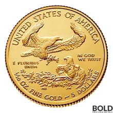 2016 Gold American Eagle - 1/10 oz