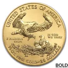 2018 Gold American Eagle - 1/2 oz
