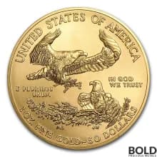 2021 American Gold Eagle 1 oz BU (Type 1)