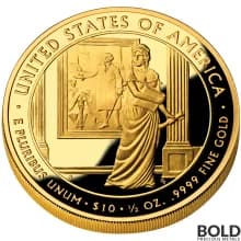 2007-W Gold Dolley Madison Proof - 1/2 oz