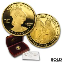 2008-W Gold Louisa Adams Proof - 1/2 oz