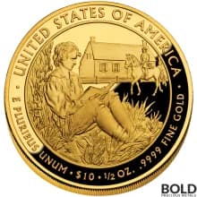2008-W Gold Van Buren's Liberty Proof - 1/2 oz