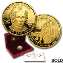 2009-W Gold Letitia Tyler Proof - 1/2 oz