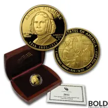 2010-W Gold Abigail Fillmore Proof - 1/2 oz