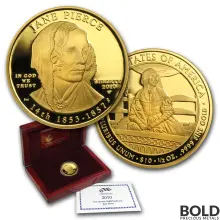 2010-W Gold Jane Pierce Proof - 1/2 oz