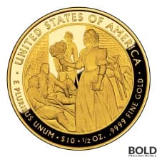 2010-W Gold Mary Todd Lincoln Proof - 1/2 oz