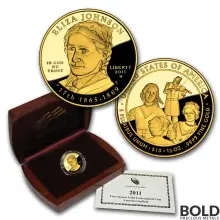 2011-W Gold Eliza Johnson Proof - 1/2 oz