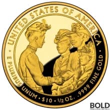 2012-W Gold Frances Cleveland Proof - 1/2 oz