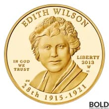 2013-W Gold Edith Wilson Proof - 1/2 oz