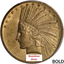 Gold American $10 Indian - POOR