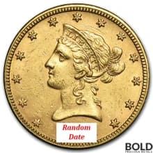 $10 Liberty Gold Eagle Coin (AU)