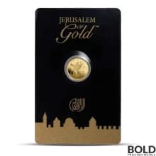 2024 1/25 oz Holy Land Mint Dove of Peace Gold Round