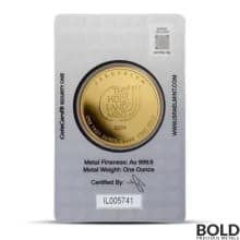 2024 1 oz Holy Land Mint Dove of Peace Gold Round