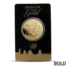 2024 1 oz Holy Land Mint Dove of Peace Gold Round