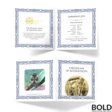 2021 Lady Germania 100 Mark 1 oz Gold Proof Round