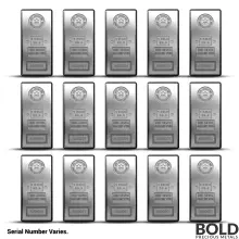 1 Kilo RCM Silver Bar - Lot of 15