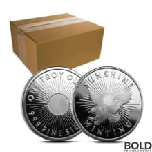 1 oz Sunshine Mint Silver Monster Box (500 Rounds)