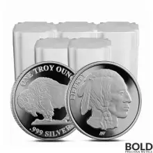 1 oz Asahi Buffalo Design Silver Round Proof (Lot of 100)