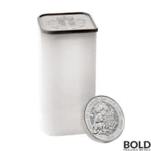2023 2 oz Great Britain Tudor Beasts: Bull of Clarence Silver BU - 10 Coin Tube