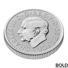 2024 1/4 oz British Royal Mint Britannia Silver - 19 Coin Tube (BU)