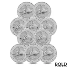 2024 1 oz British James Bond Of The 60's Silver Coin - Lot of 10