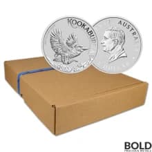 Box of 100 - 2024 1 oz Perth Kookaburra Silver Coin (BU)