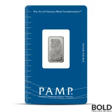 5 Gram Pamp Suisse Fortuna Platinum Bar (In Assay)