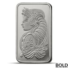 5 Gram Pamp Suisse Fortuna Platinum Bar (In Assay)