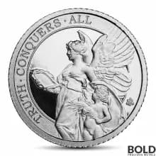 2022 1/10 oz St Helena Queen's Virtues: Truth Platinum Coin (BU)