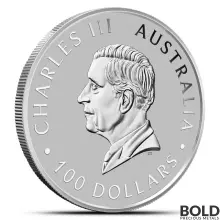 2024 1 oz Perth Kangaroo Platinum Coin (BU)