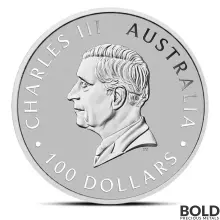 2024 1 oz Perth Mint 125th Anniversary Platinum Coin (BU)