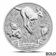 2024 1 oz Perth Mint 125th Anniversary Platinum Coin (BU)