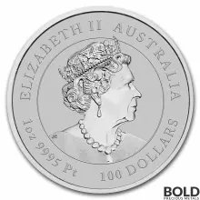 2022 1 oz Perth Lunar Year of the Tiger Platinum Coin (BU)