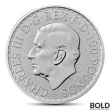 2024 1 oz British Royal Mint Britannia Platinum Coin (BU)