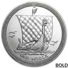 Platinum Isle of Man Noble Platinum *Random Date* - 1 oz