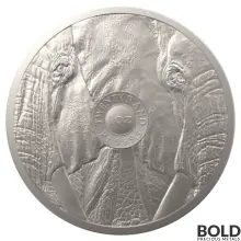 2023 Platinum 1 oz South Africa Big Five Elephant BU Coin